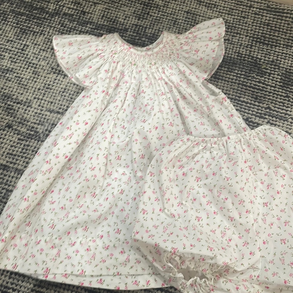 Remember Nguyen Rose dress and bloomers 24 month